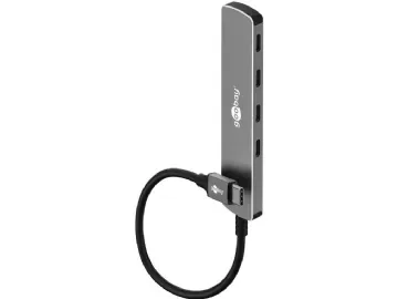 Goobay 79160, USB 3.2 Gen 1 (3.1 Gen 1) Typ-C Hub