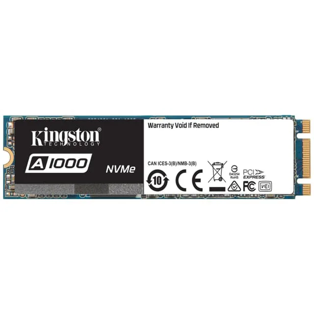 Kingston A1000 M.2 NVMe intern SSD