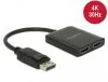 DeLOCK Splitter Displayport in > 2 x HDMI ut