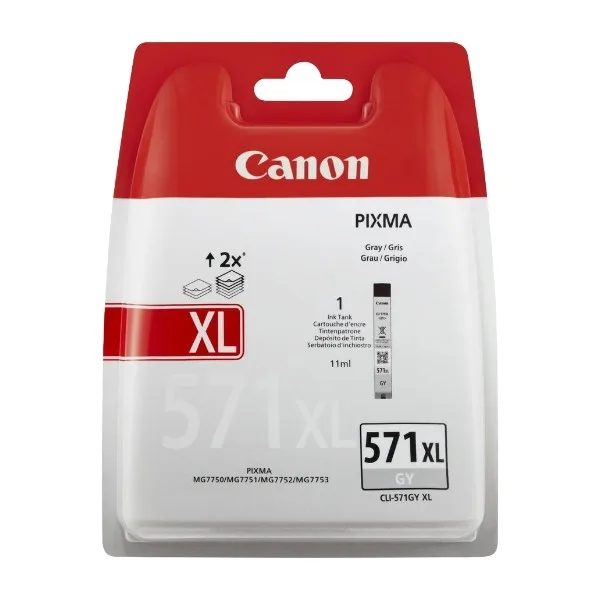 Canon Cli-571XL behållare bläck grå