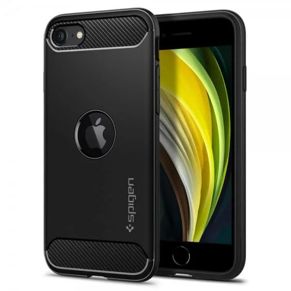 Spigen iPhone 7/8/SE Skal Rugged Armor Matte