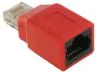 DeLOCK RJ45 Adapter RJ45 -> RJ45 Crossover