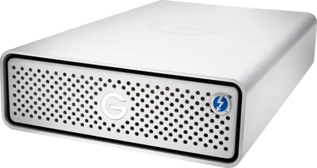 G-Technology G-drive Thunderbolt 3 4TB extern hårddisk