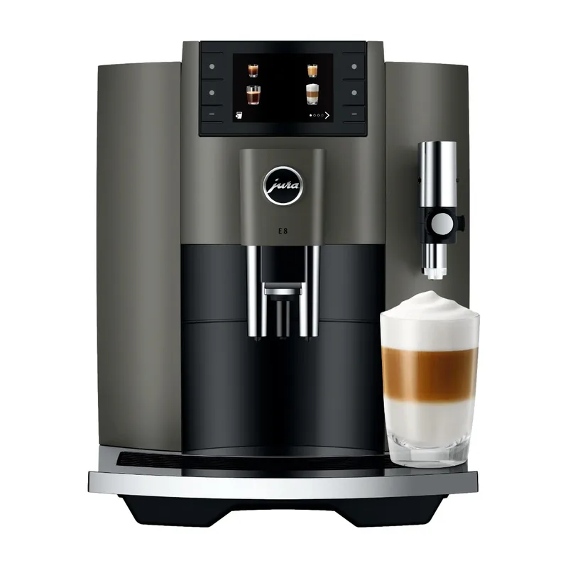 JURA E8 kaffemaskin, mörkgrå