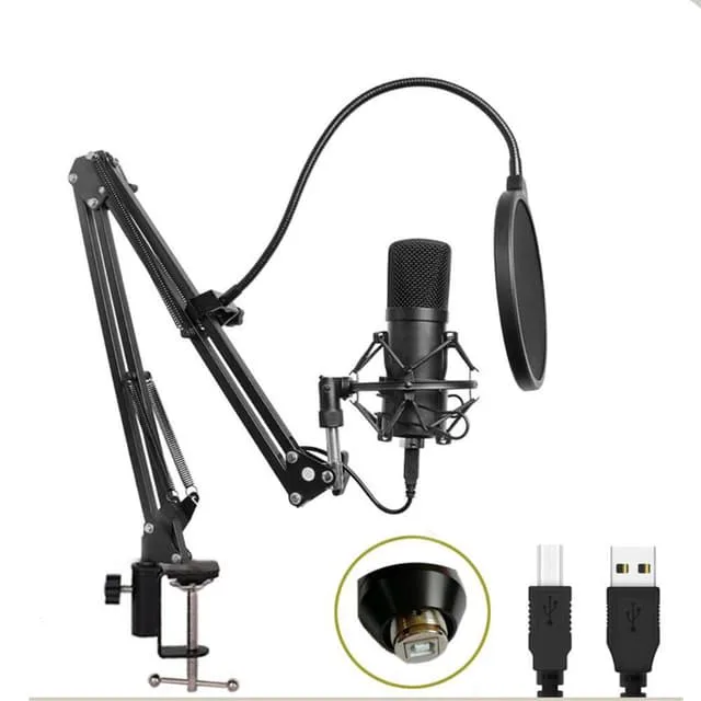 MTK Studio Live Streaming Broadcasting Inspelning Mikrofon