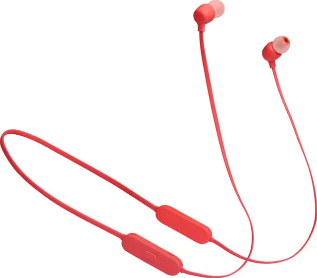 JBL Tune125BT trådlösa in ear-hörlurar (vita)