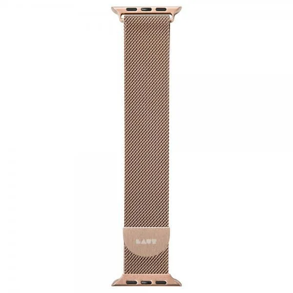 LAUT Apple Watch 38/40/41mm Armband Steel Loop Roséguld
