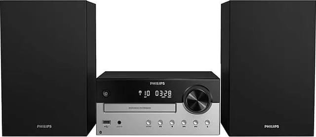 Philips micro Hi-Fi-system TAM4205/12 (svart/silver)