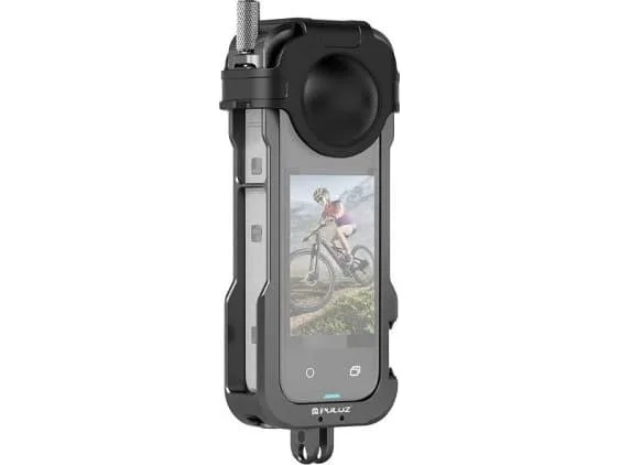 PULUZ metal protective case with lens cover for Insta 360 X4