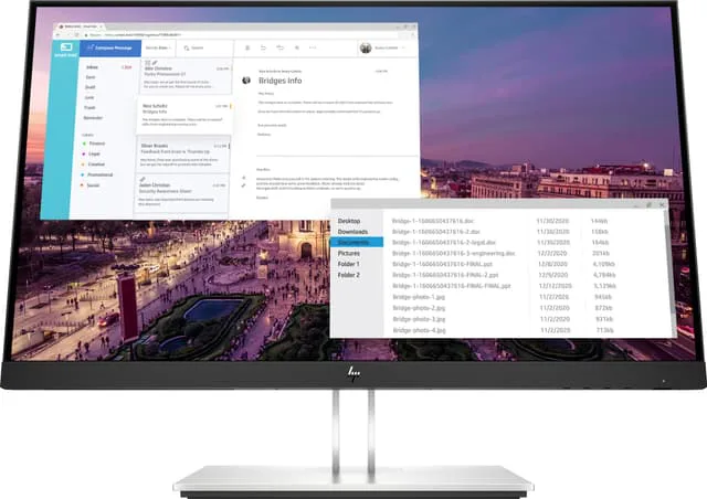 HP EliteDisplay E24 G4 23" bildskärm