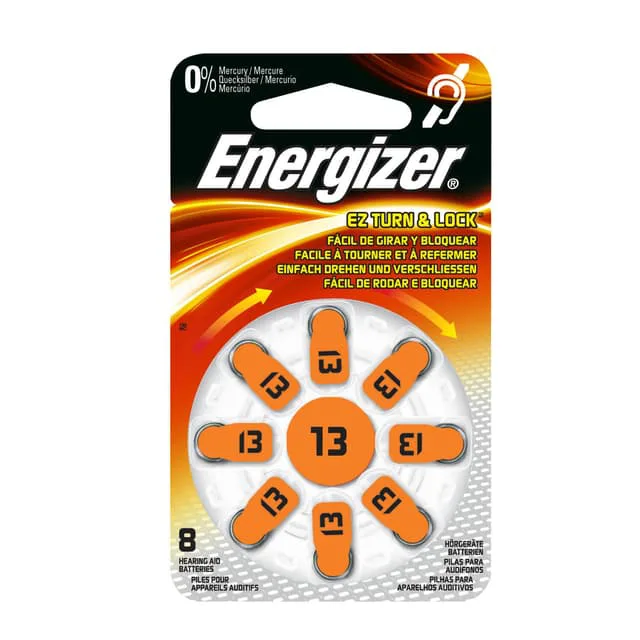 Energizer Batteri Hörapparat Zinc Air 13 TL8