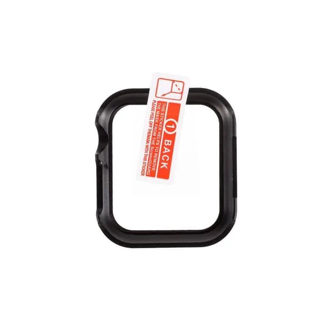 Apple Watch Klocka SE/Series 6/5/4 44mm metallskydd + glas