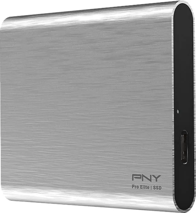 PNY Pro Elite USB-C 3.1 portabel SSD 250 GB