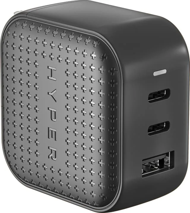 Hyper HyperJuice 66W USB-C laddare (svart)