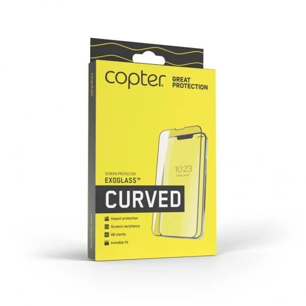 Copter Exoglass Samsung Galaxy A72 Curved Frame Svart