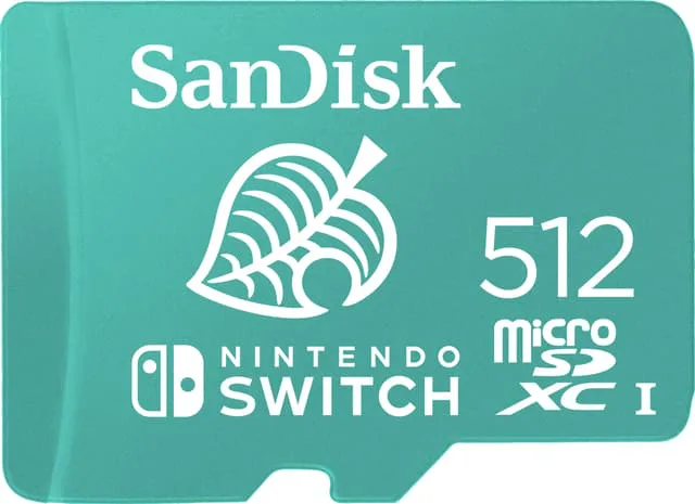 SanDisk microSDXC UHS-I kort till Nintendo Switch 512GB