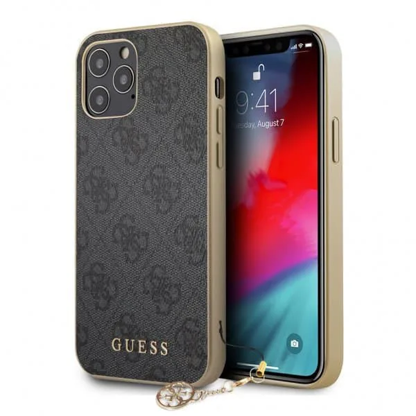 Guess iPhone 12/iPhone 12 Pro Skal 4G Charms