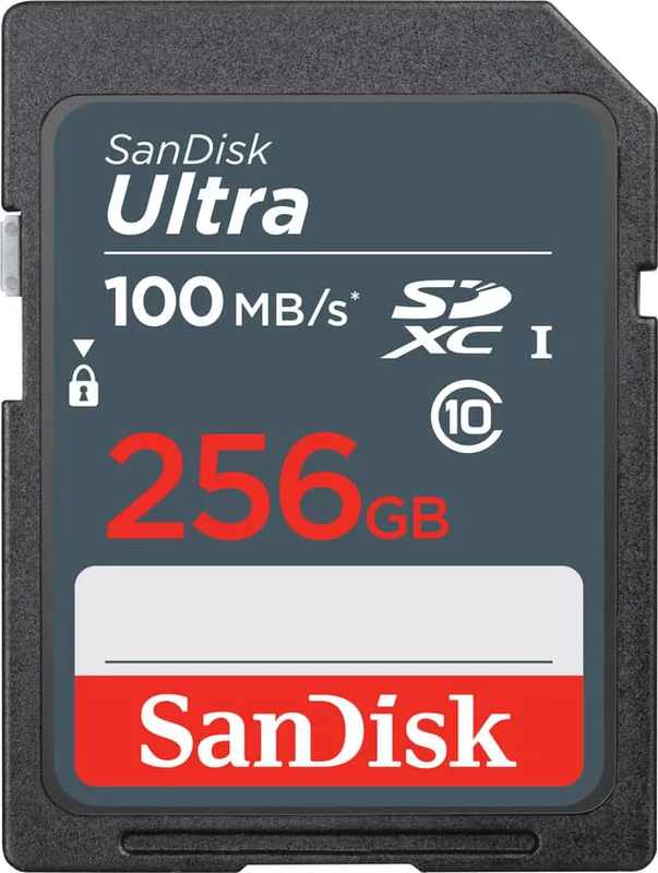 Sandisk Ultra 256GB SDXC minneskort