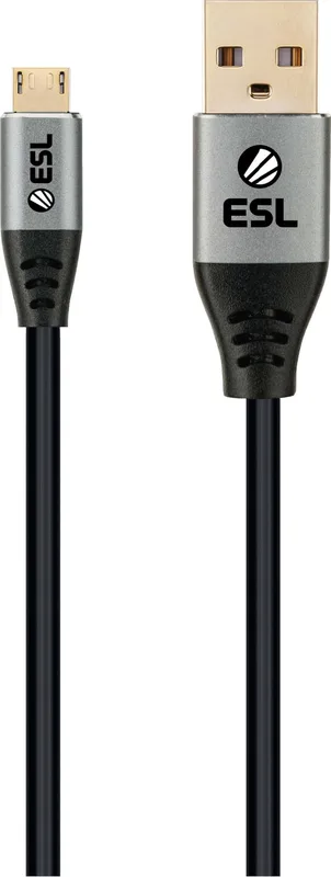 ESL USB-A till Micro-USB XB1 laddningskabel 4m
