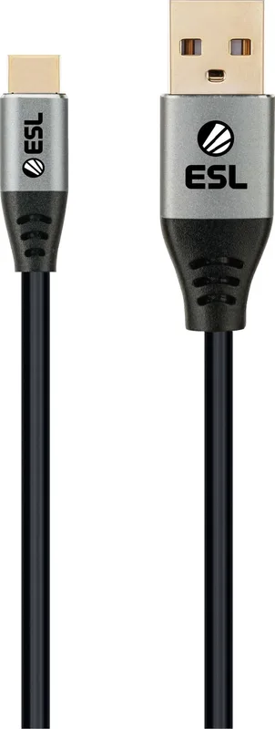 ESL USB-A till USB-C SWITCH laddningskabel 2m