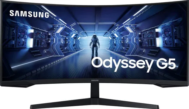 Samsung G53F platta pc-skärmar 68,6 cm (27") 2560 x 1440 pixlar Quad HD LCD Svart