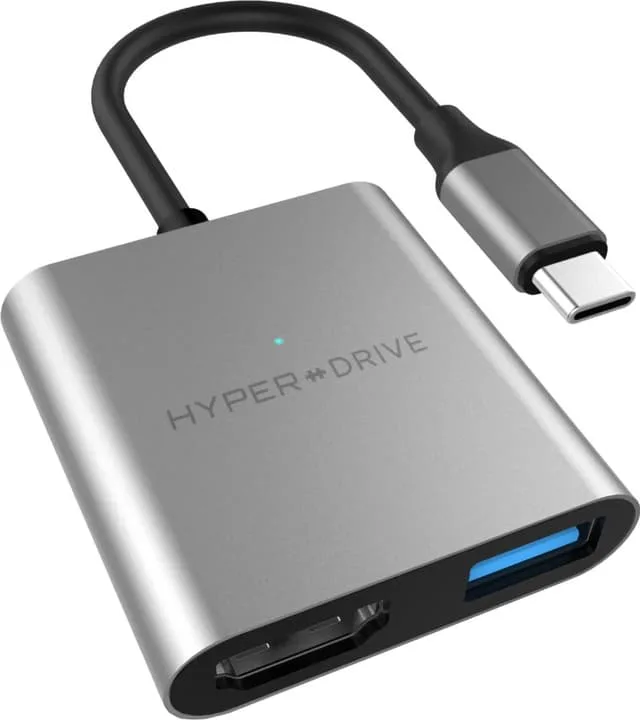 HYPER Drive 4K HDMI 3-ii-1 USB-C-hubb