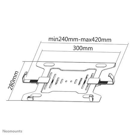 Neomounts NOTEBOOK-V200 monteringskomponent