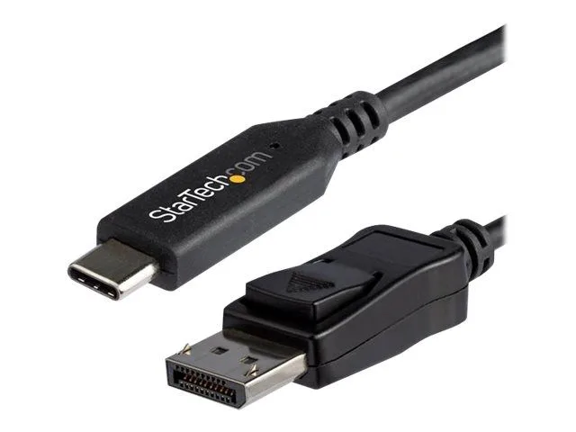 StarTech.com USB C till DisplayPort 1.4-kabel på 1,8 m ? videoadapterkonverterare USB Type-C till DP 1.4 Alt-läge för 4K/5K/8K ? HBR3/HDR/DSC ? DP-sk