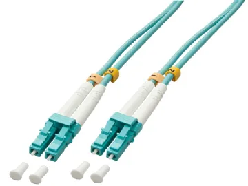 Lindy 46371 InfiniBand og fiberoptisk kabel 2 m LC Grøn