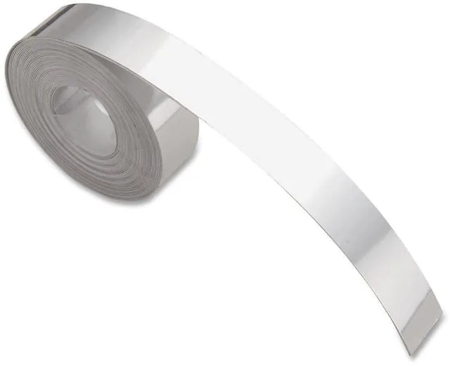DYMO 12mm Non Adhesive Stainless Steel Tape etiketbånd