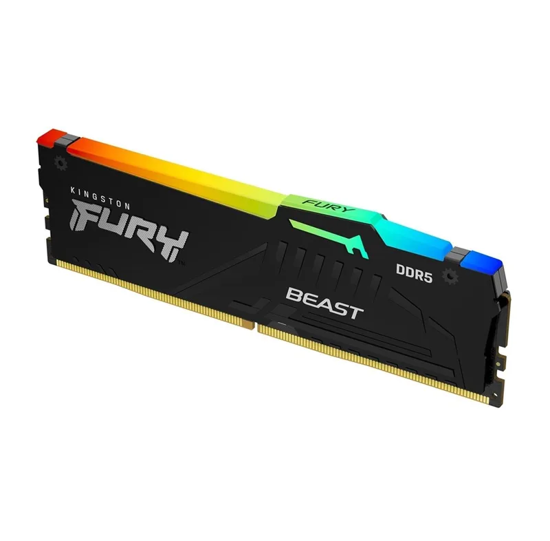 Kingston FURY Beast RGB 16GB DDR5 RAM 2800MHz