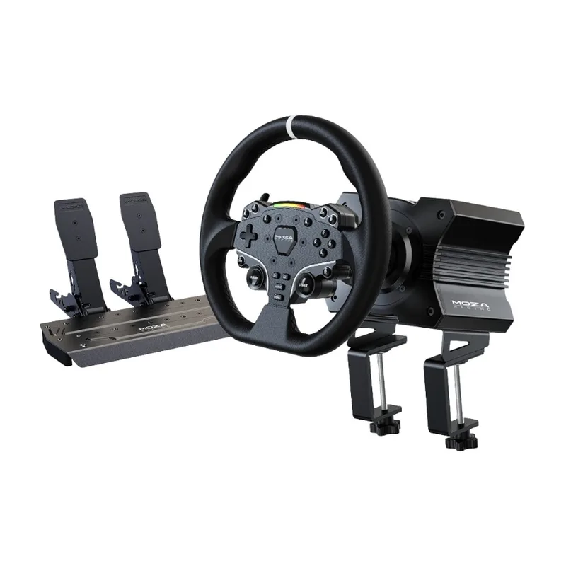 MOZA R5 bundle Paket med racingratt