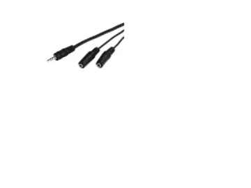Minijack y-kabel