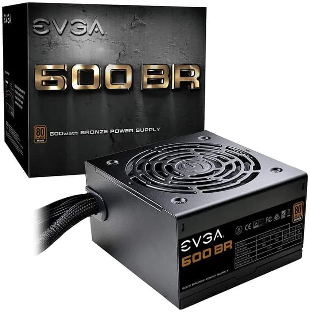 EVGA BR 600W, 80+ Bronze