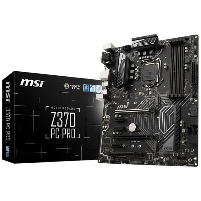 MSI Z370 PC Pro moderkort