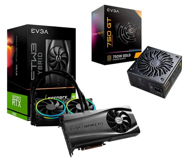 RTX 3080 FTW3 10GB + 750WB BU
