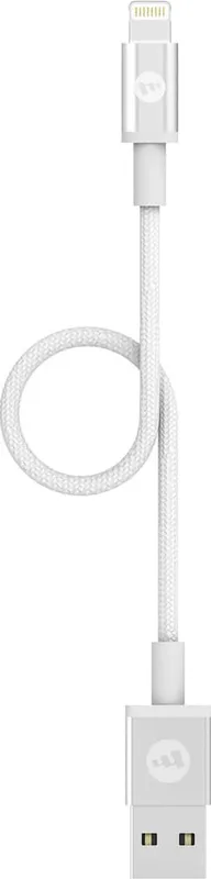 Mophie USB-A till Lightning laddkabel 9 cm (vit)