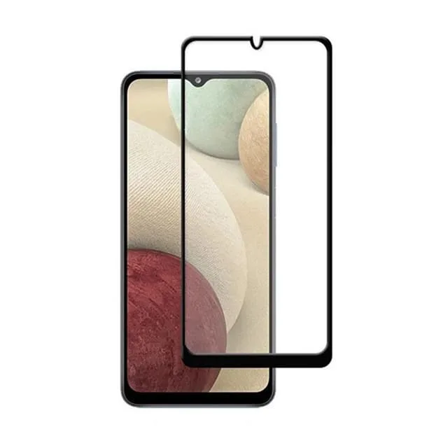 Skalo Samsung A02s Heltäckande Skärmskydd Härdat Glas