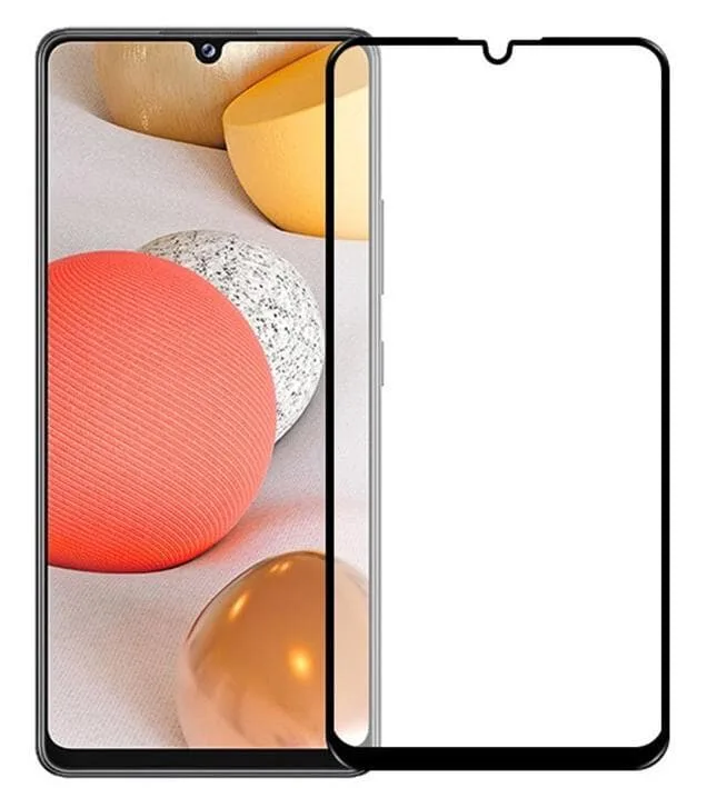 Skalo Samsung A42 Heltäckande Skärmskydd Härdat Glas
