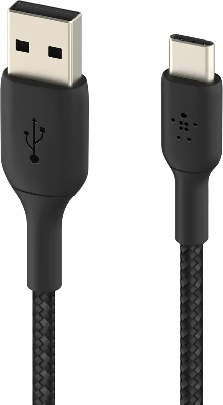 Belkin Boost Charge USB-C Kabel Flätad 1m