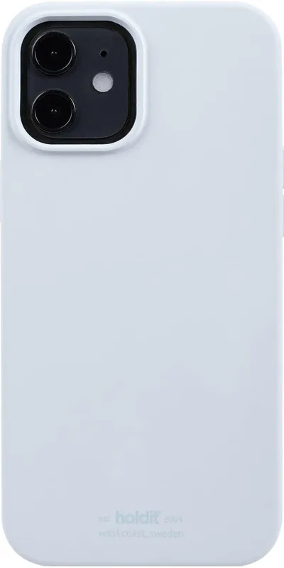 Holdit iPhone 12/12 Pro silikonfodral (mineral blue)