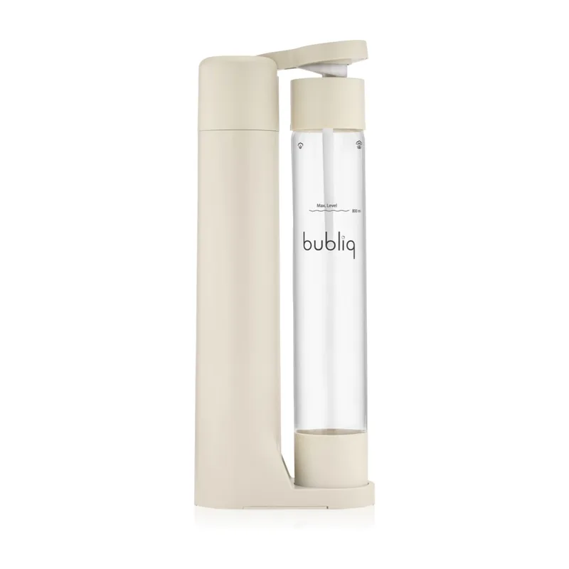 bubliq kolsyremaskin, mattbeige
