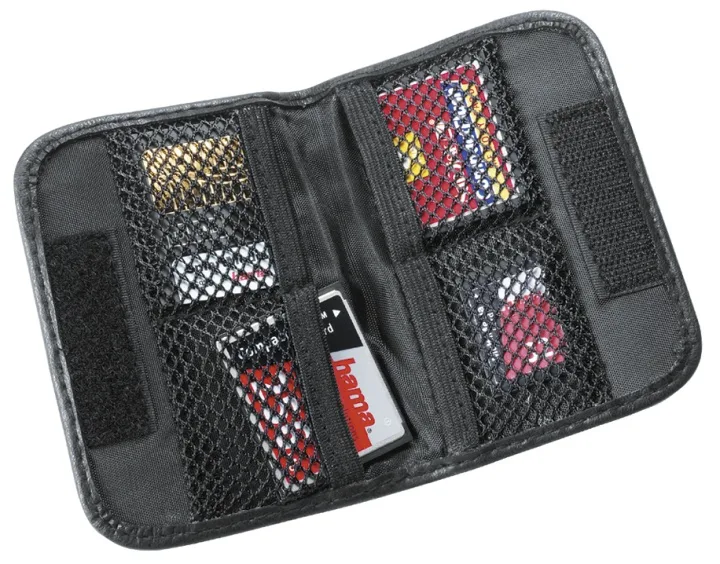 Hama Minneskortsväska Svart Universal S