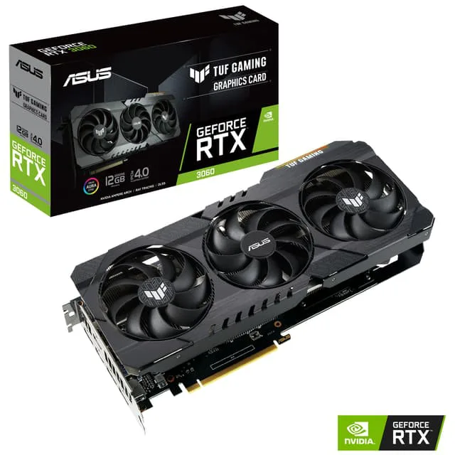 ASUS GeForce RTX 3060 12GB GDDR6 TUF GAMING V2 (LHR)