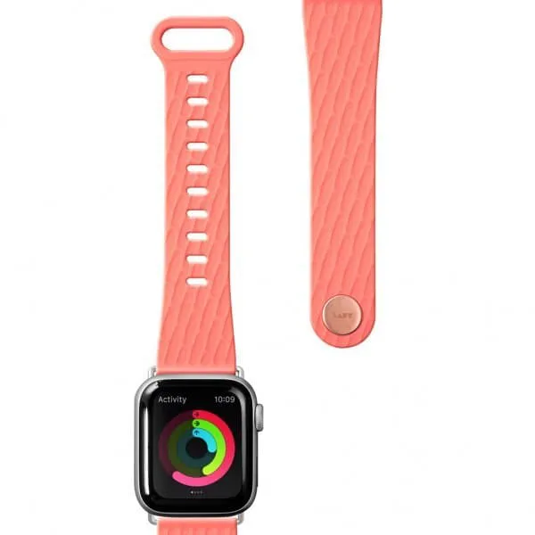 LAUT Apple Watch 38/40/41mm Armband Active 2 Coral