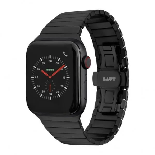 LAUT Apple Watch 42/44/45mm Armband Links Svart