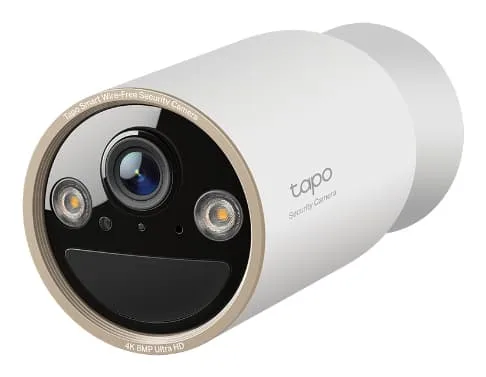 TP-Link Tapo C460, IP-säkerhetskamera, Utomhus, Trådlös, 3840 x 2160 pixlar, Amazon Alexa & Google Assistant, Intern