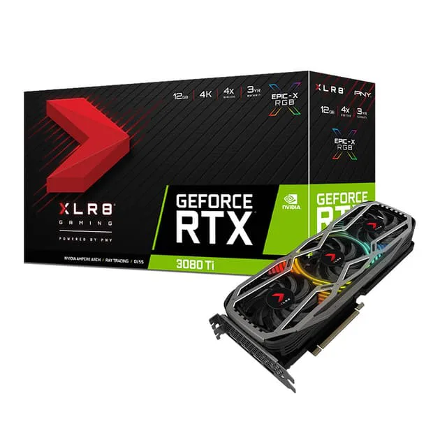 PNY GeForce RTX™ 3080 Ti 12GB XLR8 Gaming REVEL EPIC-X RGB™