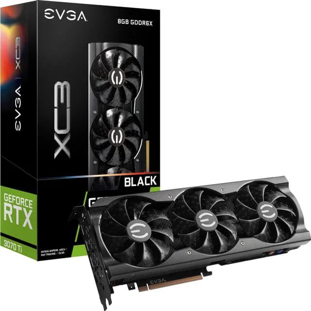 EVGA GeForce RTX 3070 Ti XC3 BLACK