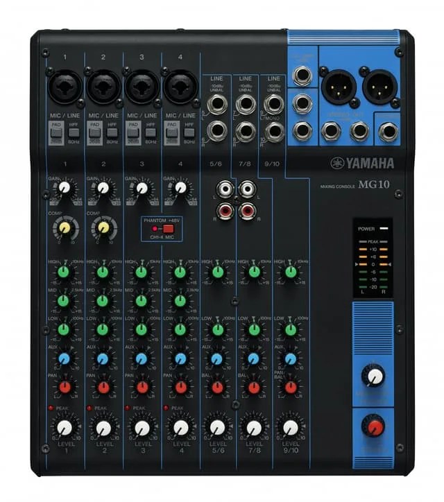 Yamaha MG10 Analog mixer
